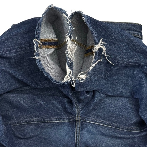 J. Crew Billie Demi Boot Crop Jeans High Rise Boot Leg Short Unsewn Raw Hem 28 - Picture 14 of 16